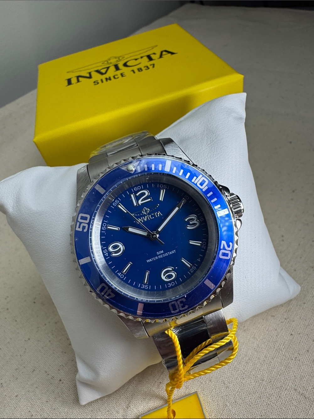Invicta Specialty Rowan Men's Blue Dial Dive Watch NWT